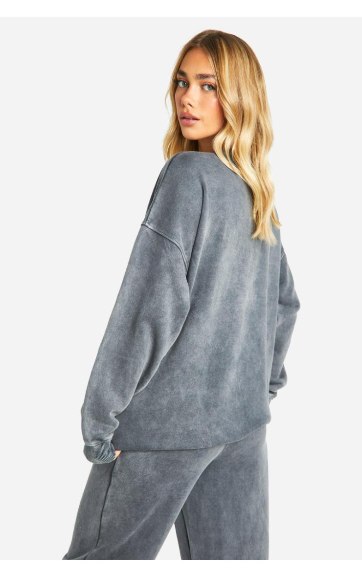 Випраний світшот великого розміру