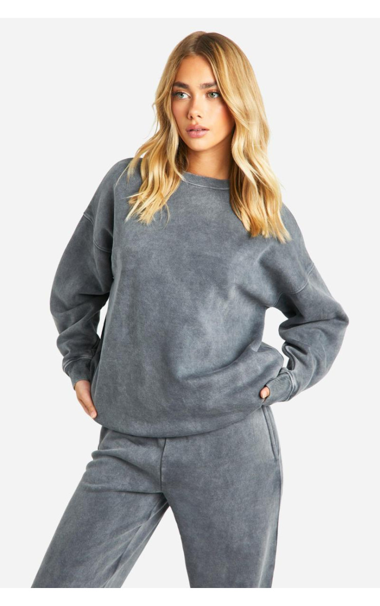 Випраний світшот великого розміру