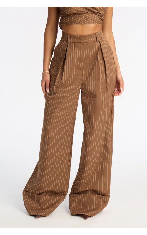 Штани Timeless Straight Leg в смужку