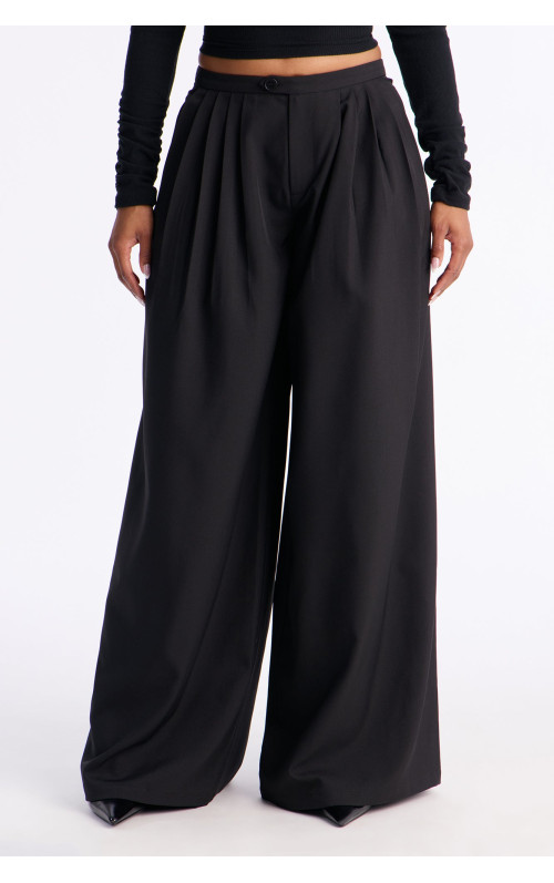 Штани Power Moves Daily з низькою посадкою та складками