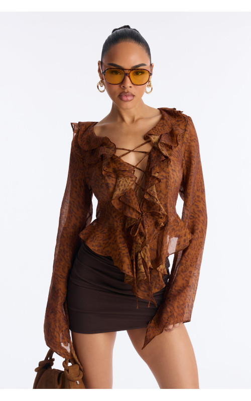 Шифонова блуза 