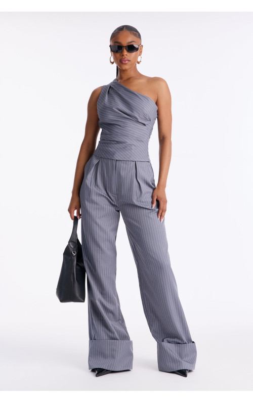 Штани Timeless Straight Leg в смужку