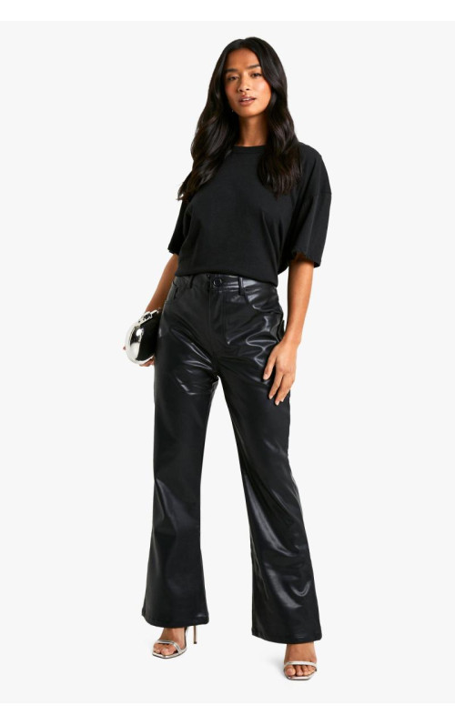 Штани зі штучної шкіри Petite Flare