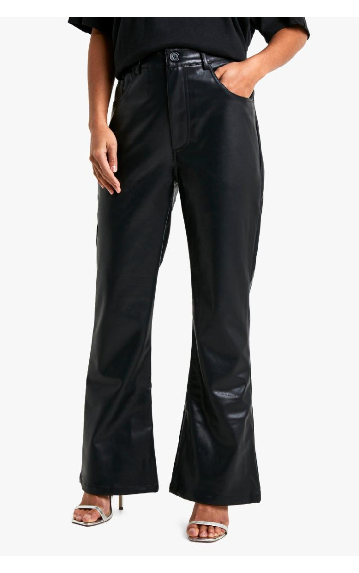 Штани зі штучної шкіри Petite Flare