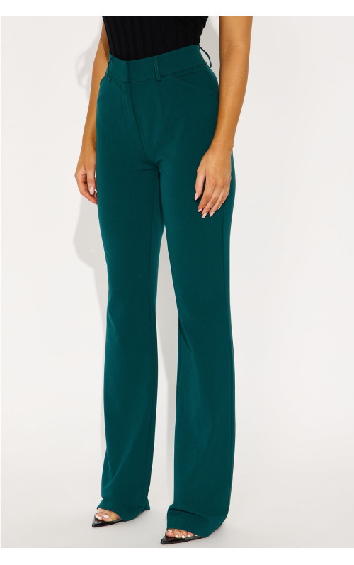 Штани Таша для високих дівчат з високою талією - Хакі