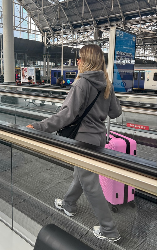 PrettyLittlething Whercoal Grey Grey Detail Detail Deetien