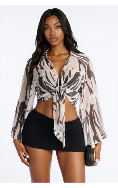 Шифоновий топ 