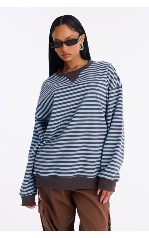 Смугастий лонгслів 