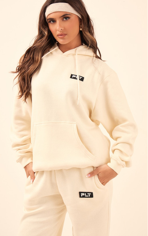 Велике худі з логотипом PRETTYLITTLETHING