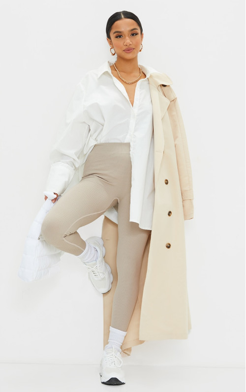 Легінси Petite Stone Structured Contour Rib