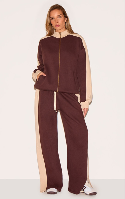 Шоколадний колір широкого ноги Блок кольорового блоку розщеплення подорожей