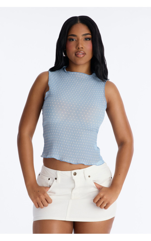 Плісирований топ 