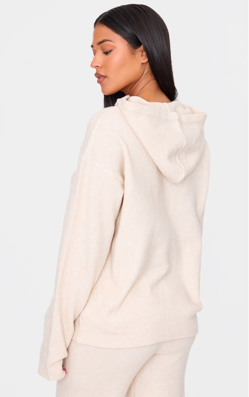 Високий камінь м'який в’язаний балахон