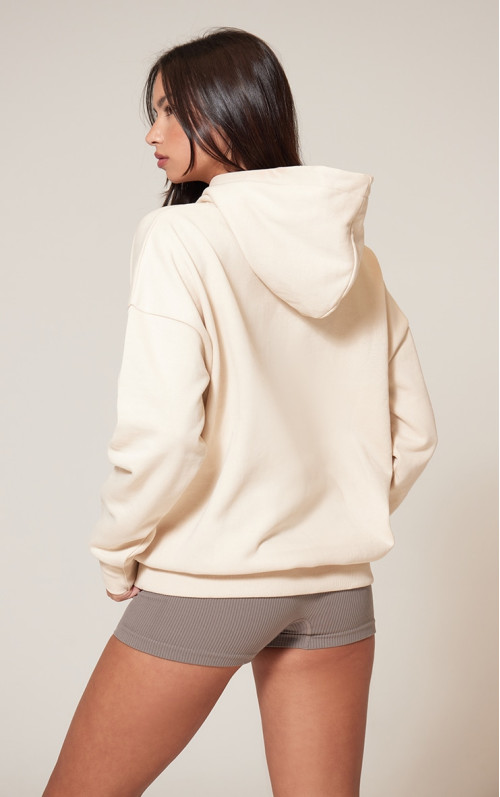 Толстовка великого розміру Ecru Premium Basic