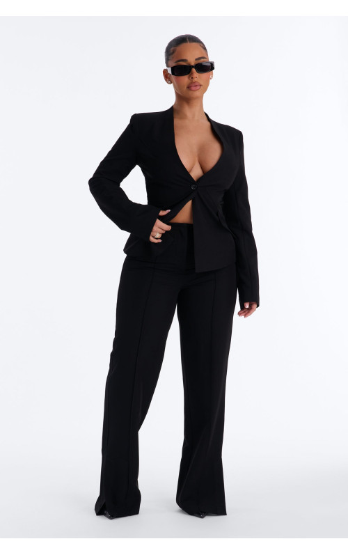 Штани Normani прямого крою з високою талією