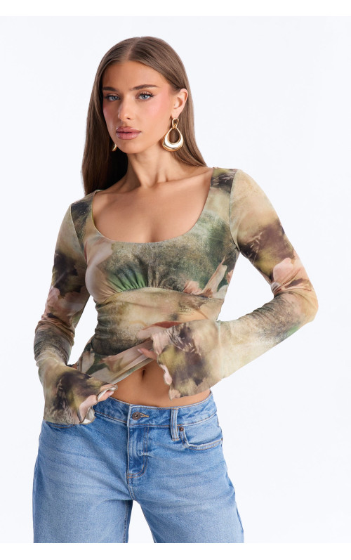 Сітчастий топ 