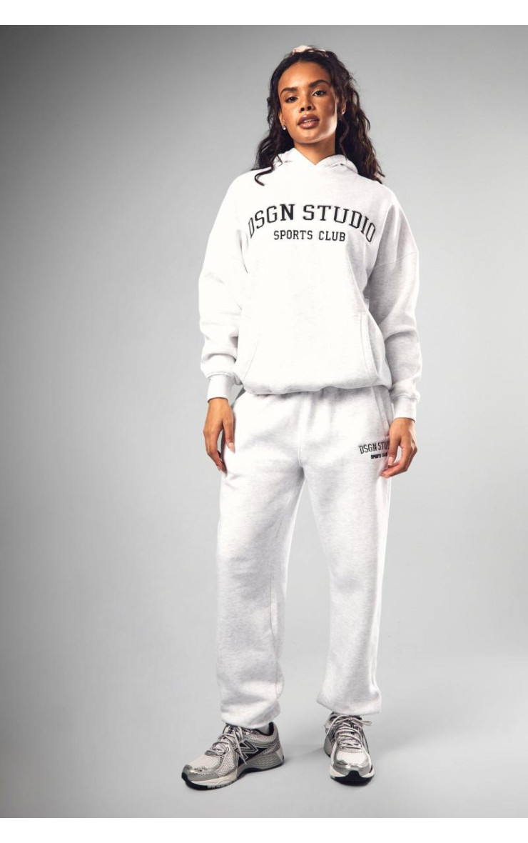 Попелясто-сірий джоггер великого розміру Dsgn Studio Applique