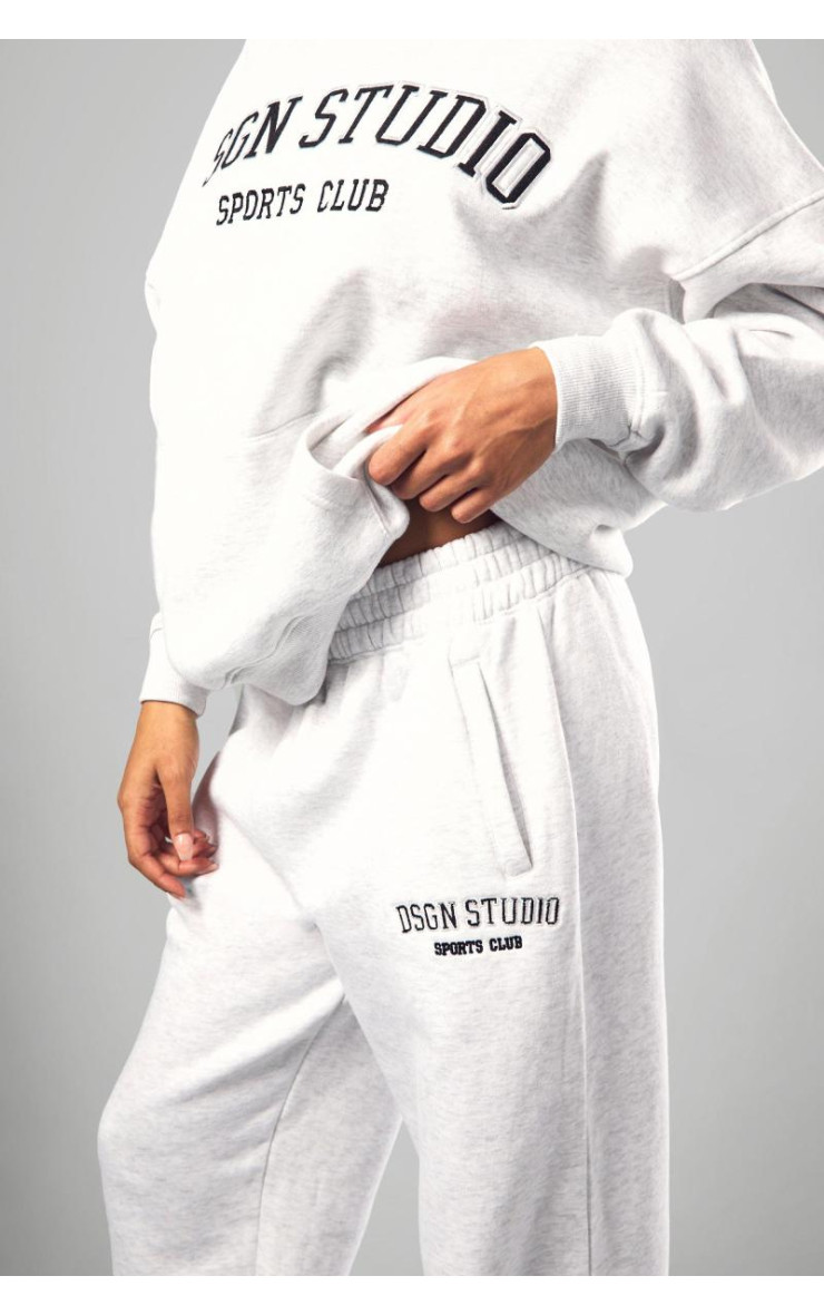 Попелясто-сірий джоггер великого розміру Dsgn Studio Applique