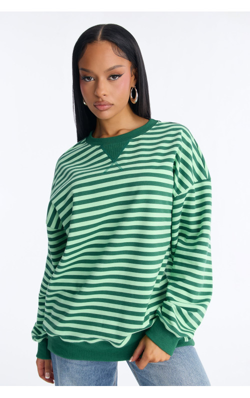 Смугастий лонгслів 