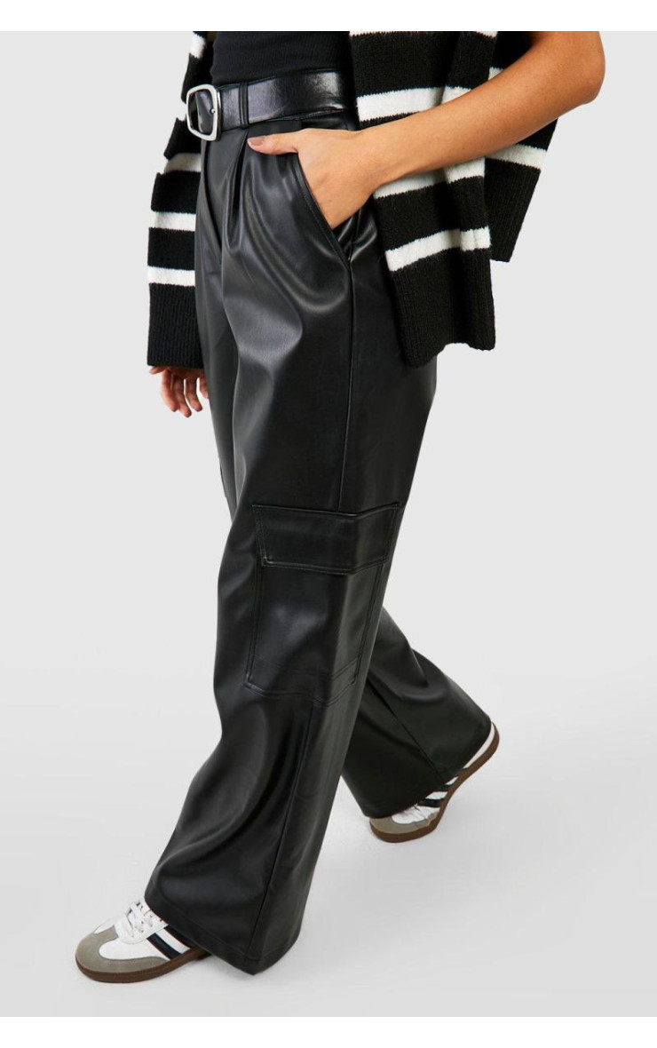 Шкіряні вигляді з високою талією вантажів