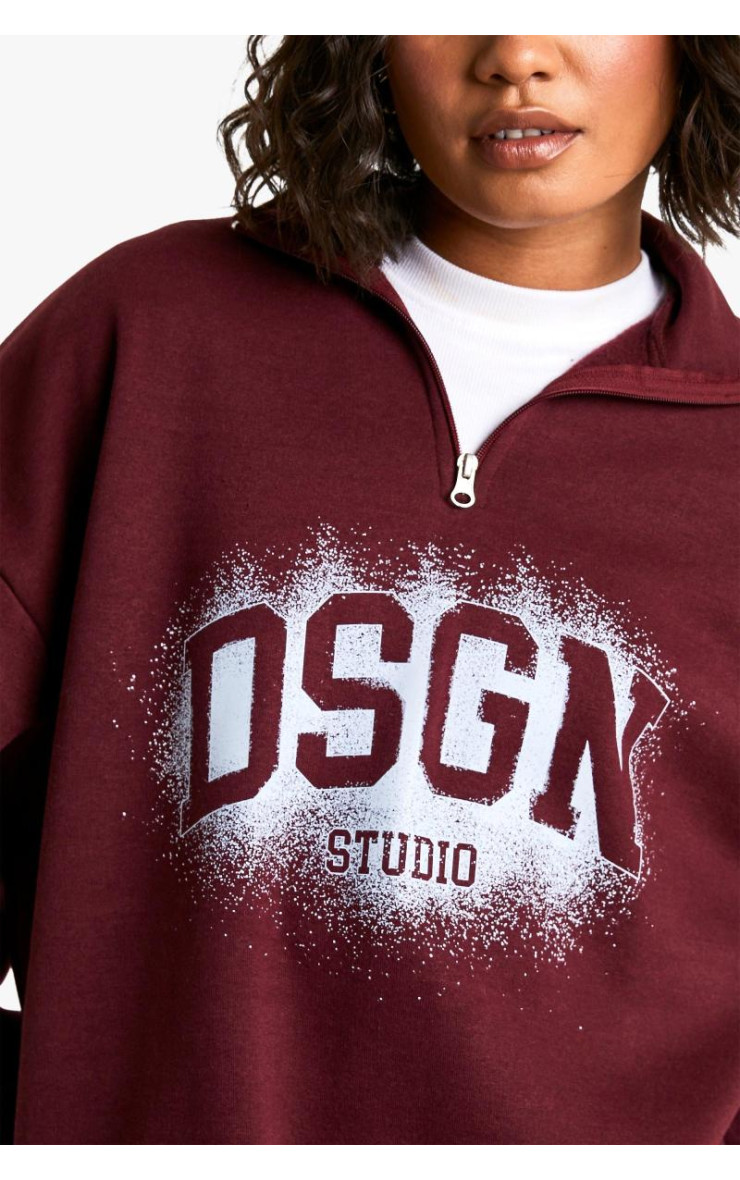 Високий спортивний костюм DSGN Half Zip Legging