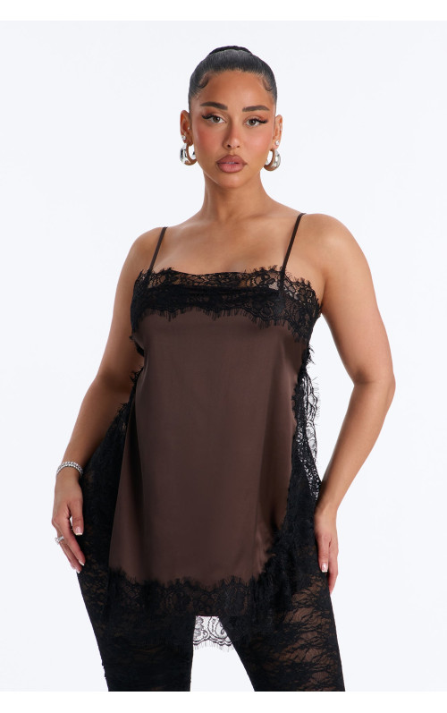 Атласний топ 