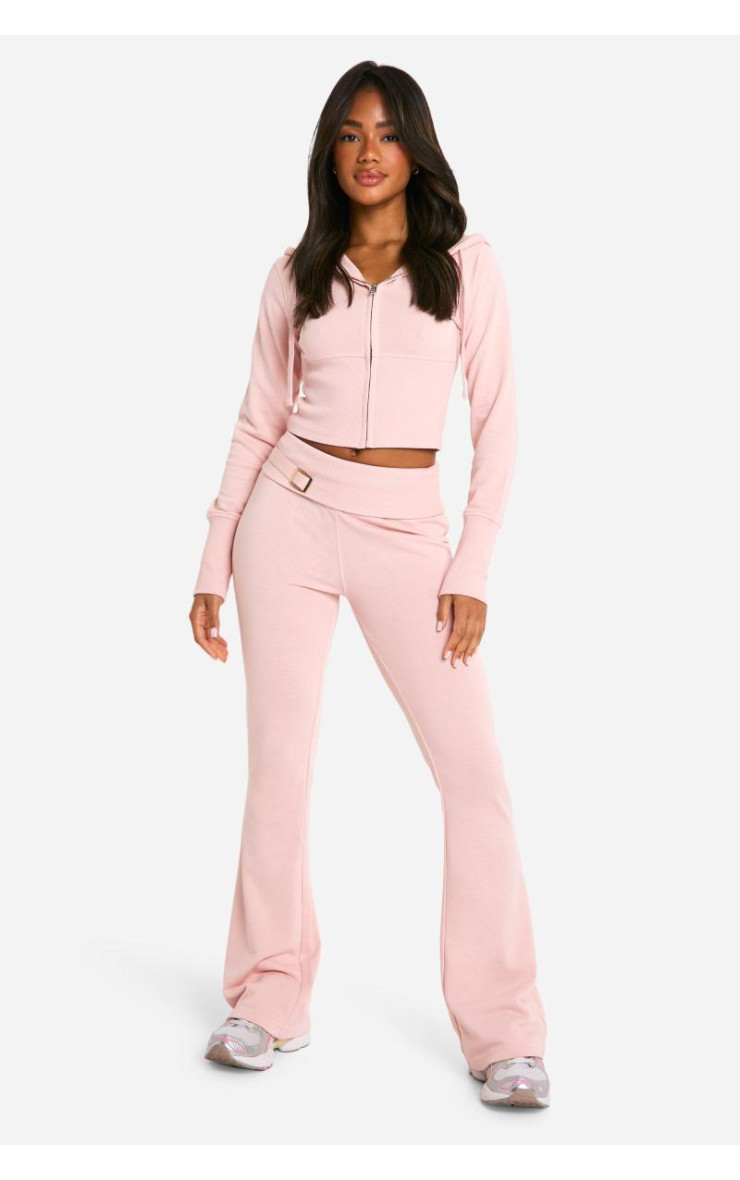 Спортивний костюм для бігунів з глибоким подолом і розкльошеними блискавками