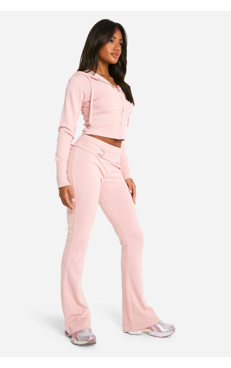 Спортивний костюм для бігунів з глибоким подолом і розкльошеними блискавками