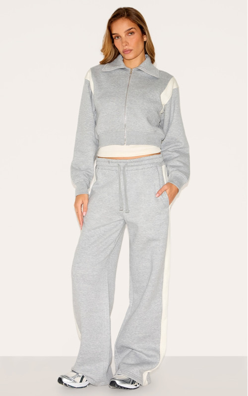 Еш -сірі контрастні панелі деталі широкі пробіжки для ніг