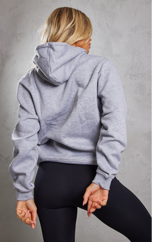 Толстовка великого розміру Grey Marl