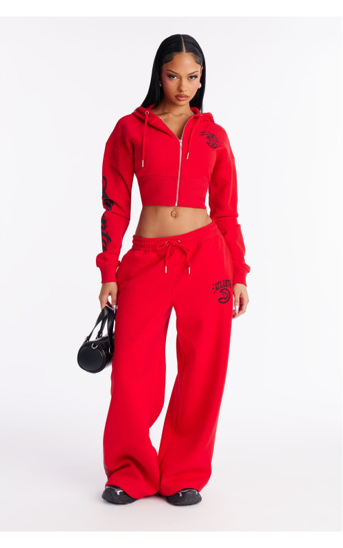 Кроп-худі на блискавці 