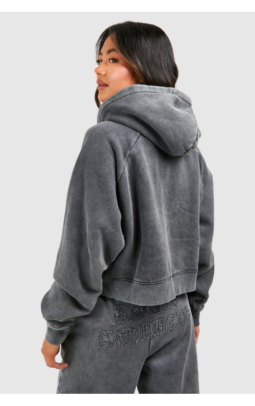 Толстовка Dsgn Studio Self Fabric Applique Washed на блискавці