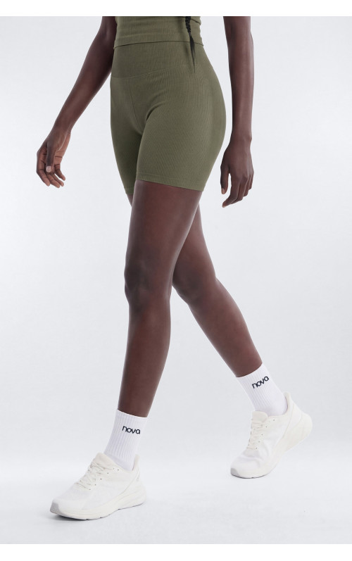 Високопосадкові шорти-байкери 