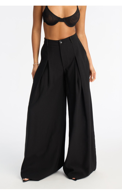 Штани Karianna Crepe Woven з широкими штанинами