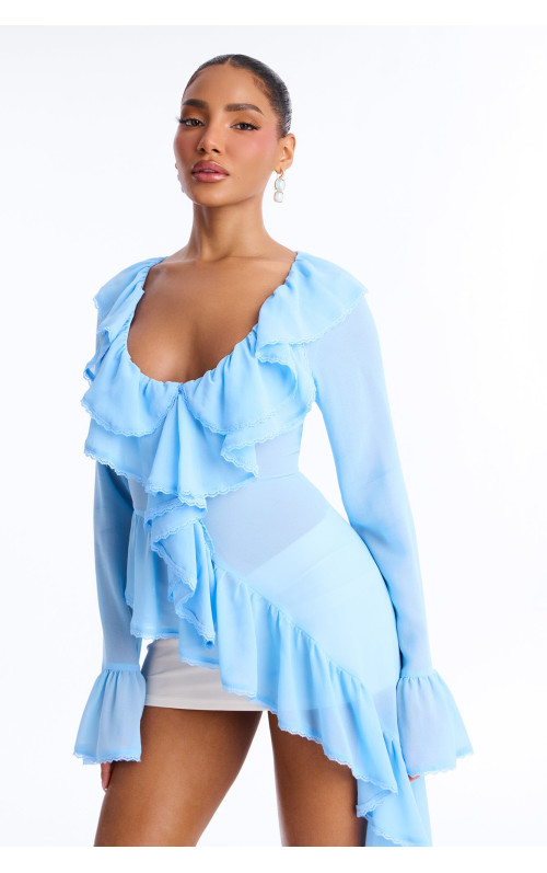 Шифонова блуза 