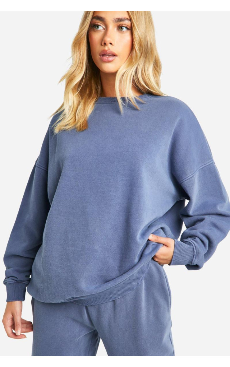 Випраний світшот великого розміру