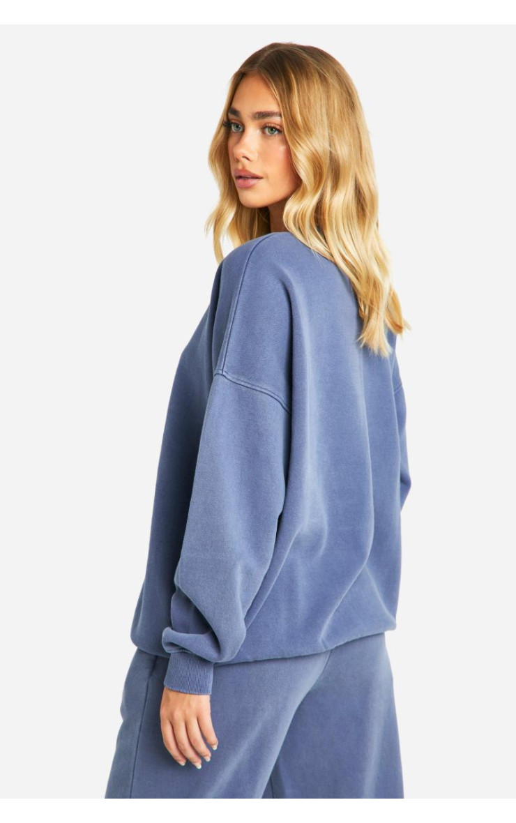 Випраний світшот великого розміру