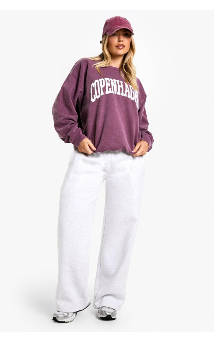 Оверсайз-світшот зі слоганом Копенгагена