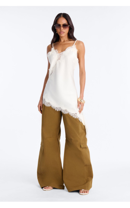 Атласний топ 