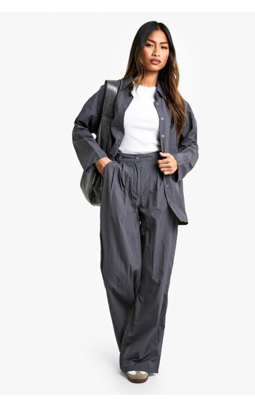 Випадкові штани з широкими ногами