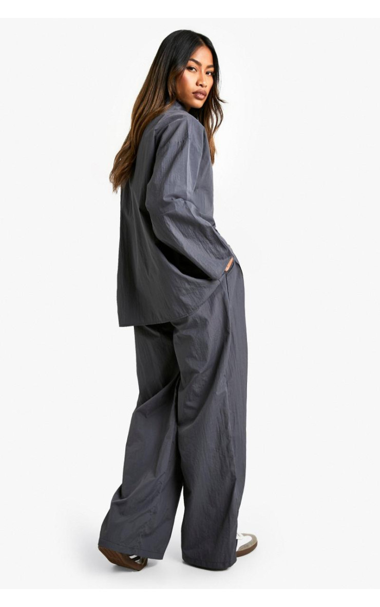 Випадкові штани з широкими ногами