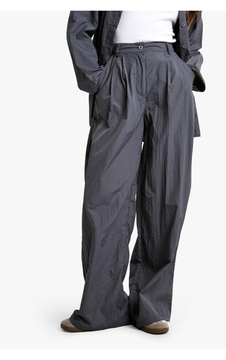 Випадкові штани з широкими ногами