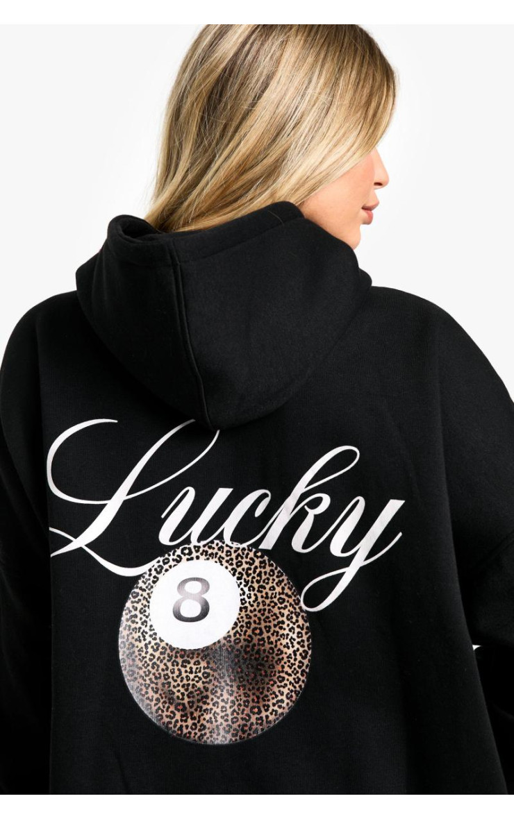 ОВЕРСАЙЗ-ХОЛСТОВКА З ПРИНТОМ LEOPARD LUCKY 8