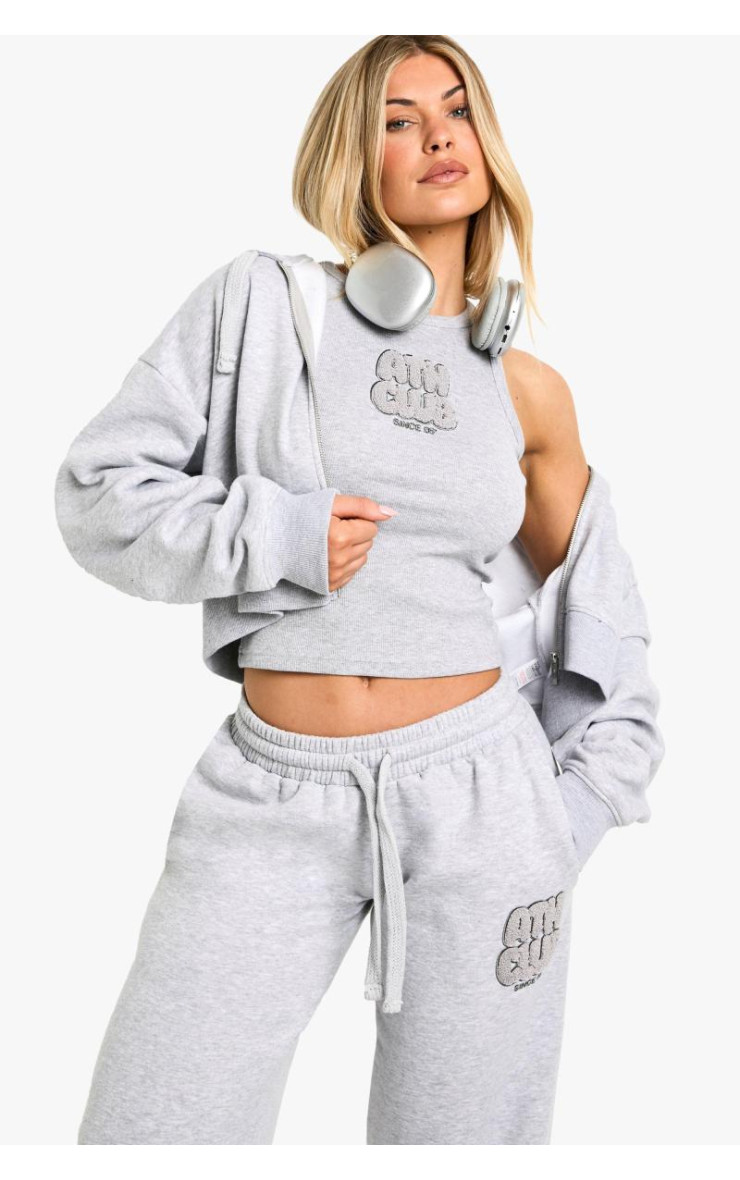 ATH CLUB РУШНИК APPLIQUE STRAIGHT LEG JOGGER