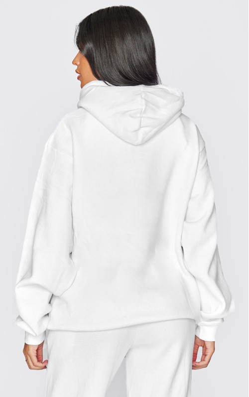 Високий білий худі великого розміру Ultimate