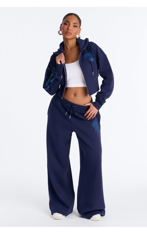 Кроп-худі на блискавці 