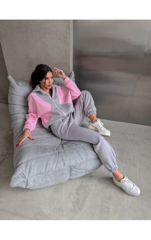 Спортивний костюм кольорові вставки 