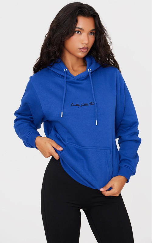 PrettyLittlething Cobalt негабаритний піт базовий балахон