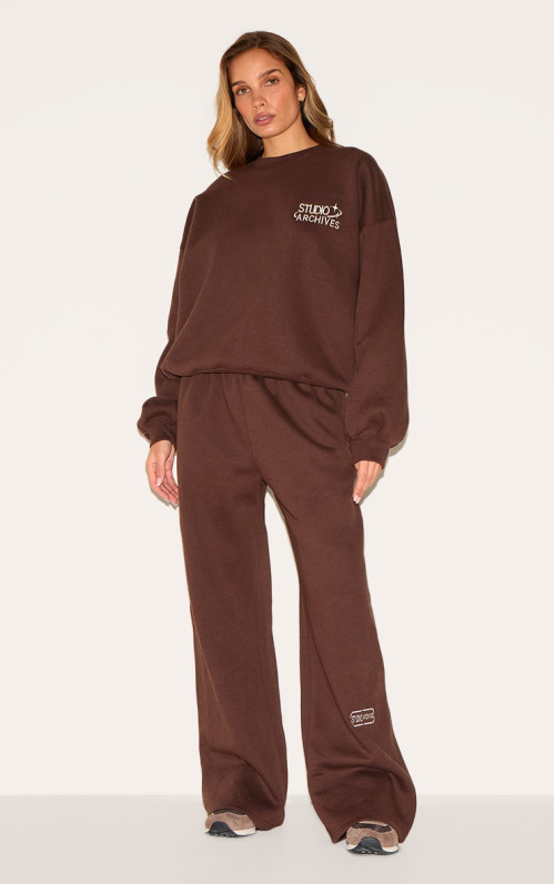 Архів шоколадної студії вишиті тонкі талії краплі промежини пробіжки