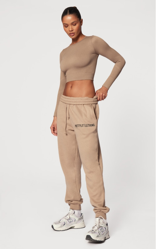 Чоловічі штани PRETTYLITTLETHING із завищеною талією і манжетами